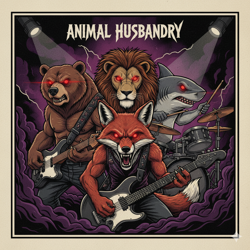 Metal album cover